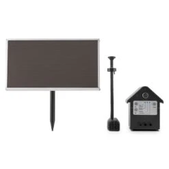 Wasserwerk 250 Wasserpumpe Solar Springbrunnen 250 L/h LED Akku -Einrichtungsgeschäft 10029901 yy 0004 front Blumfeldt Wasserwerk 250 Solar Springbrunnen LED