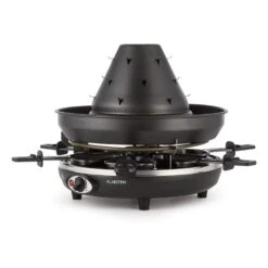 Taste Volcano Tartarengrill Raclettegrill 1500 W 6 Personen Schwarz 11 Taste Volcano Tartarengrill Raclettegrill 1500 W 6 Personen Schwarz -Einrichtungsgeschäft 10030307 yy 0007 front Klarstein Tataren Grill Raclette Grill