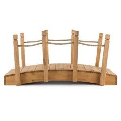 Rialto Gartenbrücke Zierbrücke 58x58x122cm (BxHxT) Tau Massivholz 10 Rialto Gartenbrücke Zierbrücke 58x58x122cm (BxHxT) Tau Massivholz -Einrichtungsgeschäft 10030331 yy 0004 titel side Blumfeldt Rialto Gartenbruecke 58x58x122cm