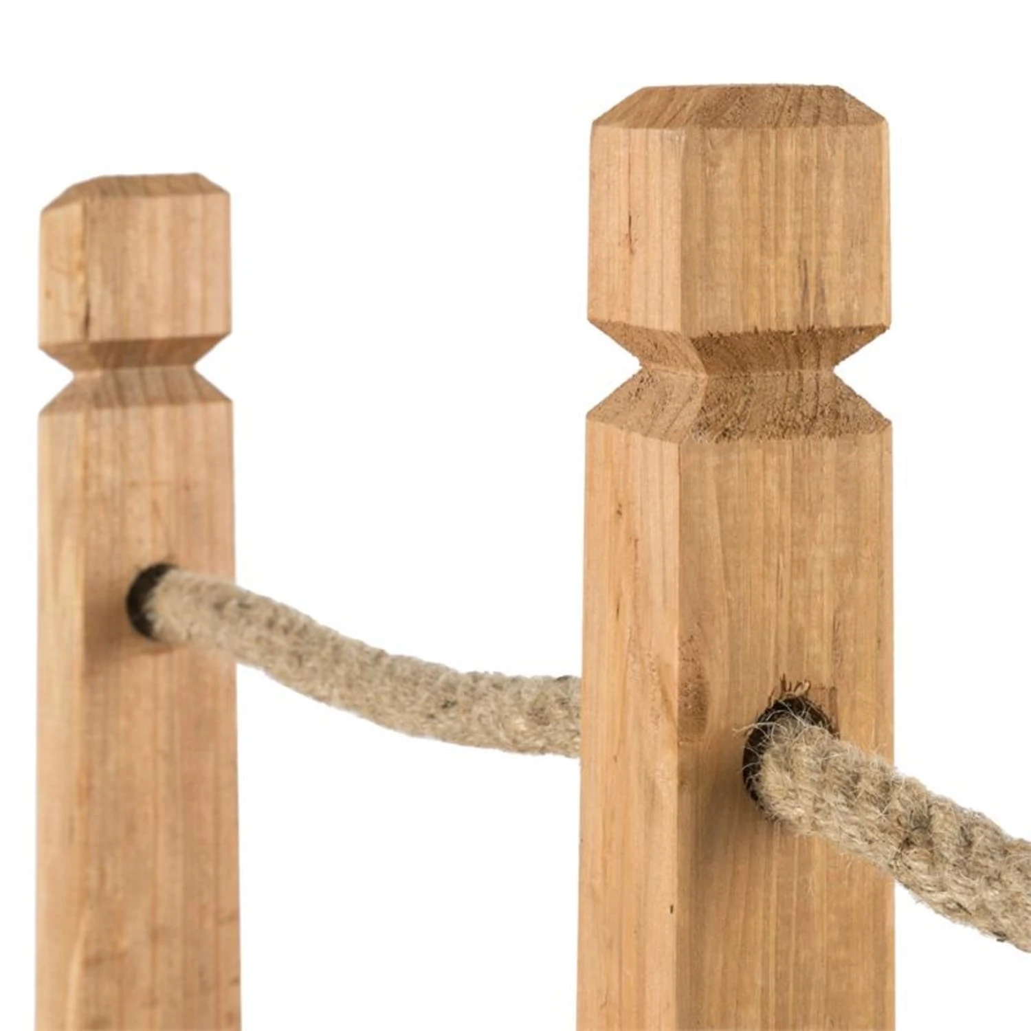 Rialto Gartenbrücke Zierbrücke 58x58x122cm (BxHxT) Tau Massivholz 5 Rialto Gartenbrücke Zierbrücke 58x58x122cm (BxHxT) Tau Massivholz – Bild 5