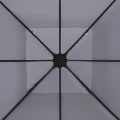 Odeon Grey Pavillon Partyzelt Festzelt 3x3m Stahl Polyester Dunkelgrau -Einrichtungsgeschäft 10030686 yy 0004 detail Blumfeldt Odeon Grey Pavillon Partyzelt dunkelgrau