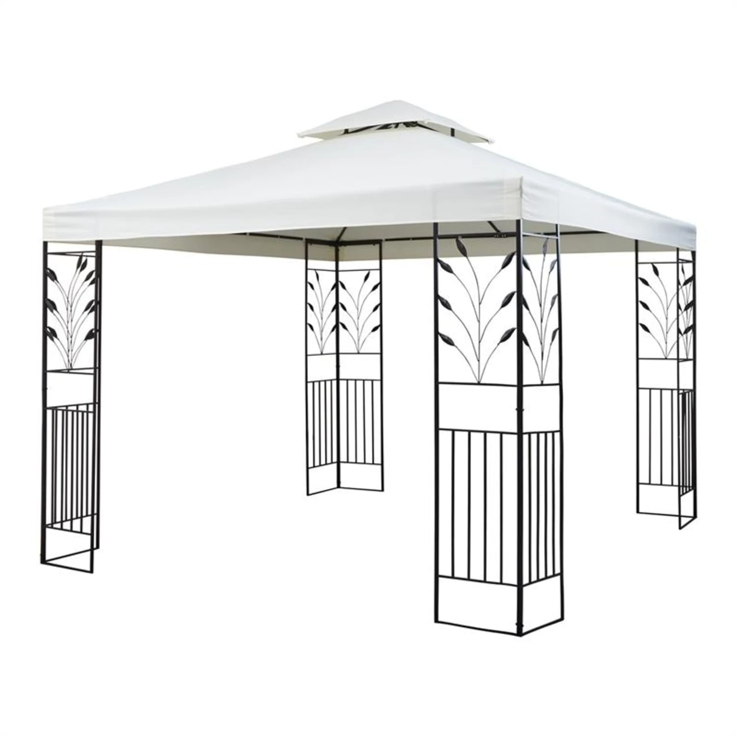 Odeon Beige Pavillon Partyzelt Festzelt 3x3m Stahl Polyester Hellbeige 1 Odeon Beige Pavillon Partyzelt Festzelt 3x3m Stahl Polyester Hellbeige