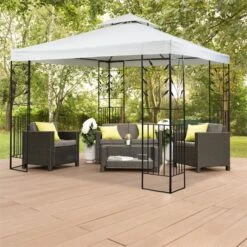 Odeon Beige Pavillon Partyzelt Festzelt 3x3m Stahl Polyester Hellbeige 10 Odeon Beige Pavillon Partyzelt Festzelt 3x3m Stahl Polyester Hellbeige -Einrichtungsgeschäft 10030687 yy 0005 ambient Blumfeldt Odeon Beige Pavillon Partyzelt hellbeige