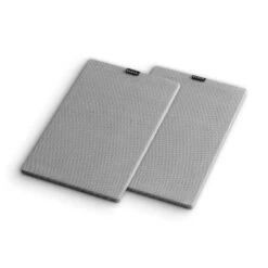 RETROSPECTIVE 1978 MKII Regallautsprecher Cover Paar Grau