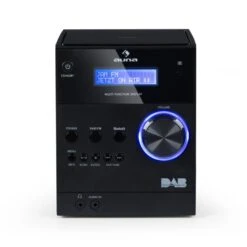 MC-20 DAB Micro-Stereoanlage DAB+ Bluetooth Fernbedienung Schwarz -Einrichtungsgeschäft 10031370 yy 0004 detail auna MC 20 DAB Micro Stereoanlage schwarz