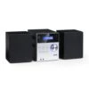 MC-20 DAB Micro-Stereoanlage DAB+ Bluetooth Fernbedienung Silber