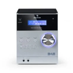 MC-20 DAB Micro-Stereoanlage DAB+ Bluetooth Fernbedienung Silber -Einrichtungsgeschäft 10031371 yy 0004 detail auna MC 20 DAB Micro Stereoanlage silber