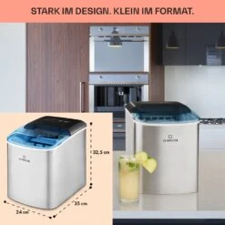 On-The-Rocks Eismaschine LED | 12kg Je 24h | 2.1l | Edelstahl Schwarz 12 On-The-Rocks Eismaschine LED | 12kg Je 24h | 2.1l | Edelstahl Schwarz -Einrichtungsgeschäft 10031372 de 0006 usp