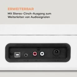 Nostalgy By Auna Peggy Sue Retro-Plattenspieler LP USB AUX MDF-Koffer -Einrichtungsgeschäft 10031389 de 0003 logo