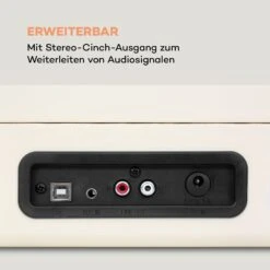 Nostalgy By Auna Peggy Sue Retro-Plattenspieler LP USB AUX -Einrichtungsgeschäft 10031390 de 0003 logo