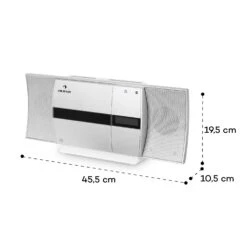 V-20 DAB Vertikal-Stereoanlage BT NFC CD MP3 USB DAB+ & UKW-Tuner -Einrichtungsgeschäft 10031466 yy 0007 logo