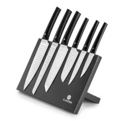 Kashira Messerset 7-tlg Magnetblock Antihaftversiegelung Edelstahl 11 Kashira Messerset 7-tlg Magnetblock Antihaftversiegelung Edelstahl -Einrichtungsgeschäft 10031845 yy 0006 logo