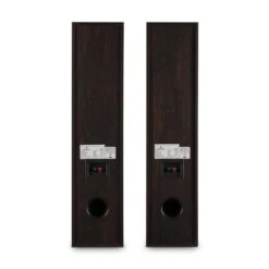 L766 3-Wege Bassreflex HiFi Boxen-Paar Walnuss -Einrichtungsgeschäft 10031886 yy 0004 titel back auna L766 Standlautsprecher Paar 2x Box