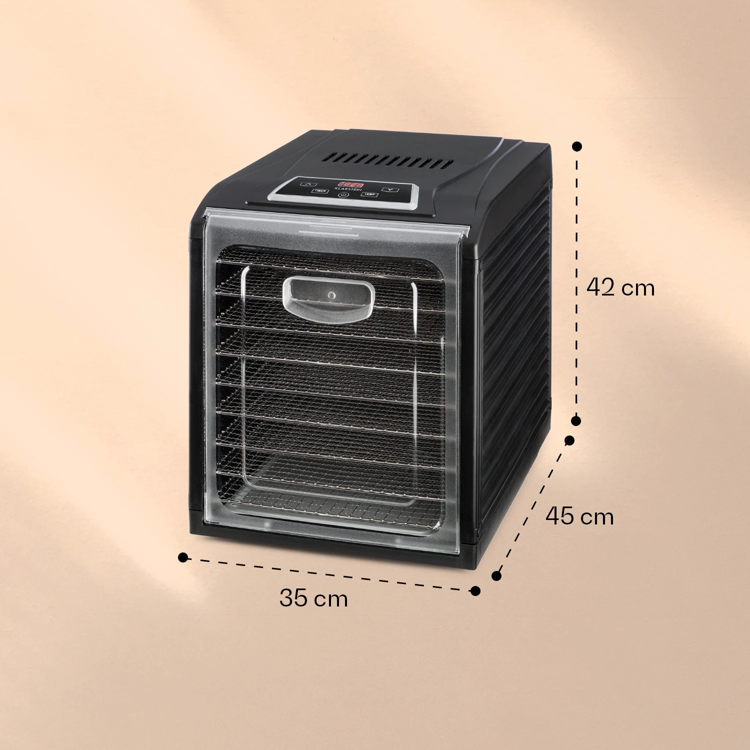 Fruit Jerky Plus 9 Dörrautomat Timer 9 Ablagen 600-700 W 35-70 °C 5 Fruit Jerky Plus 9 Dörrautomat Timer 9 Ablagen 600-700 W 35-70 °C – Bild 5