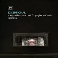 Belle Epoque 1908 Retro-Stereoanlage Plattenspieler USB CD MP3 -Einrichtungsgeschäft 10031957 yy 0006 logo auna Belle Epoque 1908 Retro Stereoanlage