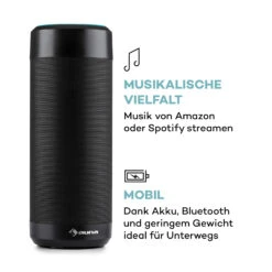 Intelligence Tube Lautsprecher Alexa Sprachsteuerung Spotify BT WLAN -Einrichtungsgeschäft 10032085 de 0005 logo