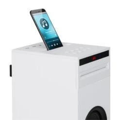 Karaboom CD Karaoke-Anlage Bluetooth MP3 USB-Charger Mikrofon FB Weiß 15 Karaboom CD Karaoke-Anlage Bluetooth MP3 USB-Charger Mikrofon FB Weiß -Einrichtungsgeschäft 10032106 yy 0005 detail auna Karaboom CD Karaoke Turm weiss