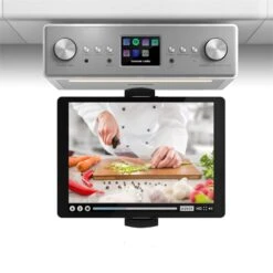 Connect Soundchef Tablet-Halterung 13-22 Cm Aluminium 5 Gelenke 5 Connect Soundchef Tablet-Halterung 13-22 Cm Aluminium 5 Gelenke -Einrichtungsgeschäft 10032169 yy 0003 ambient auna Connect Soundchef Tablet Halterung