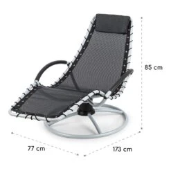 The Chiller Schwingliege 77x85x173cm 360 Comfort ComfortMesh Schwarz -Einrichtungsgeschäft 10032242 yy 0010 logo