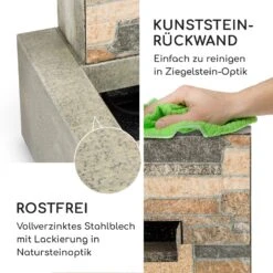 Watergate Gartenbrunnen In/Outdoor 15W Pumpe 10m Kabel Verzinkt 12 Watergate Gartenbrunnen In/Outdoor 15W Pumpe 10m Kabel Verzinkt -Einrichtungsgeschäft 10032262 de 0005 logo