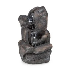 Felsquell Solar-Kaskadenbrunnen Akkubetrieb 2 KW Solarpanel 3 LEDs 9 Felsquell Solar-Kaskadenbrunnen Akkubetrieb 2 KW Solarpanel 3 LEDs -Einrichtungsgeschäft 10032286 yy 0003 detail Blumfeldt Felsquell Solar Kaskadenbrunnen