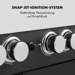 Tomahawk 4.2 SBG Gasgrill 6 Brenner 20,7 KW 64x42cm Grill Edelstahl -Einrichtungsgeschäft 10032308 de 0004 logo