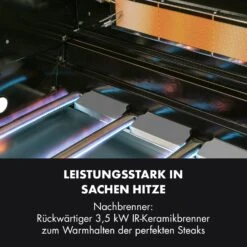 Tomahawk 4.2 SBG Gasgrill 6 Brenner 20,7 KW 64x42cm Grill Edelstahl -Einrichtungsgeschäft 10032308 de 0005 logo