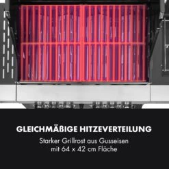 Tomahawk 4.2 SBG Gasgrill 6 Brenner 20,7 KW 64x42cm Grill Edelstahl -Einrichtungsgeschäft 10032308 de 0007 logo