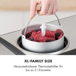 Dolce Bacio Eiscremebereiter Kompressor 2l LCD-Display Touch Edelstahl -Einrichtungsgeschäft 10032322 de 0004 logo