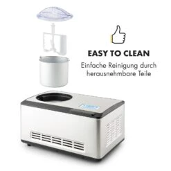 Dolce Bacio Eiscremebereiter Kompressor 2l LCD-Display Touch Edelstahl -Einrichtungsgeschäft 10032322 de 0007 logo