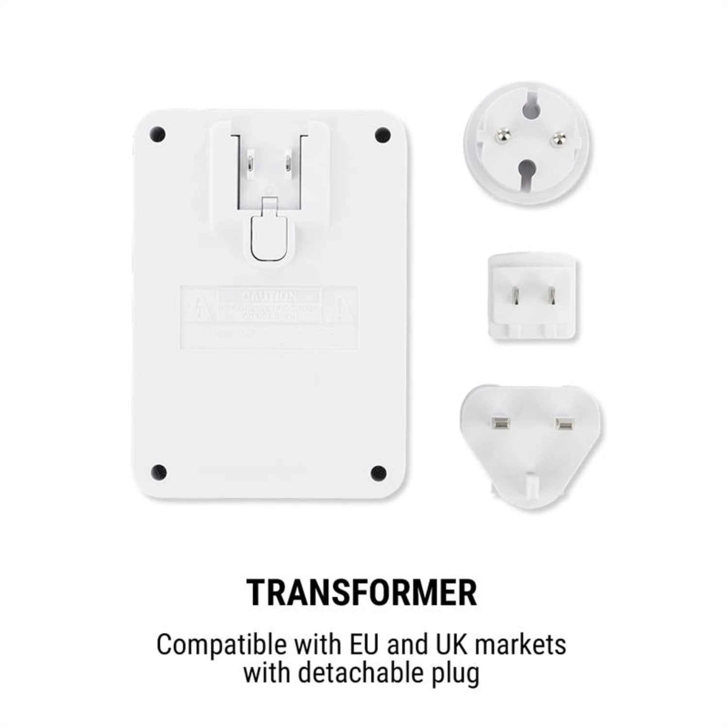 Plug+Play FM Steckdosen-Radio, UKW-Tuner, USB, BT, Weiß – Bild 6
