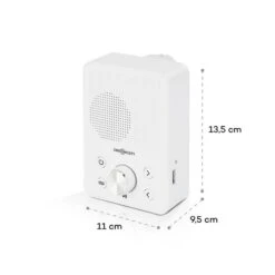 Plug+Play FM Steckdosen-Radio, UKW-Tuner, USB, BT, Weiß -Einrichtungsgeschäft 10032324 yy 0007 logo oneConcept Plug Play FM Steckdosen Radio weiss