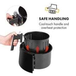 AirVital Heißluftfritteuse 1300W 2,5l CeraPlus-Antihaft Touch Schwarz 14 AirVital Heißluftfritteuse 1300W 2,5l CeraPlus-Antihaft Touch Schwarz -Einrichtungsgeschäft 10032332 yy 0008 logo Klarstein AirVital Heissluftfritteuse 1300W schwarz