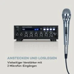 Karaoke Star 3 Karaoke-Set 2x75 Wmax. BT USB-Port Line-In 2 X Mikro 11 Karaoke Star 3 Karaoke-Set 2x75 Wmax. BT USB-Port Line-In 2 X Mikro -Einrichtungsgeschäft 10032441 de 0004 logo