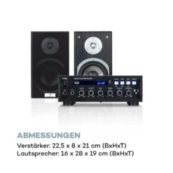 Karaoke Star 3 Karaoke-Set 2x75 Wmax. BT USB-Port Line-In 2 X Mikro 15 Karaoke Star 3 Karaoke-Set 2x75 Wmax. BT USB-Port Line-In 2 X Mikro -Einrichtungsgeschäft 10032441 de 0008 logo