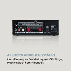 Karaoke Star 1 Karaoke-Set, 2 X 50 W Max., BT, USB/SD, Line-In -Einrichtungsgeschäft 10032442 de 0006 logo