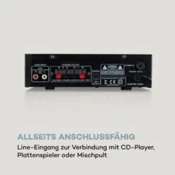 Karaoke Star 2 Karaoke-Set 2 X 50 W Max. BT USB/SD Line-In 2 X Mikro -Einrichtungsgeschäft 10032443 de 0006 logo