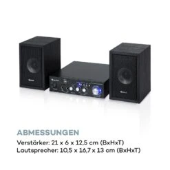 Karaoke Star 2 Karaoke-Set 2 X 50 W Max. BT USB/SD Line-In 2 X Mikro -Einrichtungsgeschäft 10032443 de 0008 logo