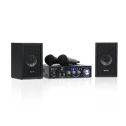 Einrichtungsgeschäft 5 Karaoke Star 2 Karaoke-Set 2 X 50 W Max. BT USB/SD Line-In 2 X Mikro