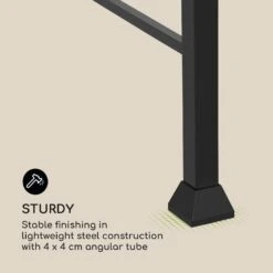 Steakhouse Grilldach 220x215x140cm PE 180 G/m² Flammhemmend Stahl Grau 20 Steakhouse Grilldach 220x215x140cm PE 180 G/m² Flammhemmend Stahl Grau -Einrichtungsgeschäft 10032523 uk 0010 logo