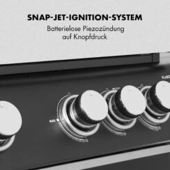 Highgrade 4 IB Gasgrill 6 Brenner 19,8 KW 71x46cm Grill Edelstahl -Einrichtungsgeschäft 10032580 de 0004 logo