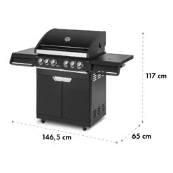 Highgrade 4 IB Gasgrill 6 Brenner 19,8 KW 71x46cm Grill Edelstahl -Einrichtungsgeschäft 10032580 yy 0011 logo