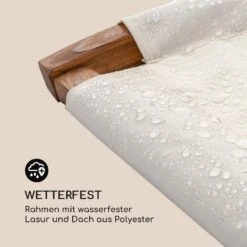 Mauritius Schwingliege Mit Dach ComfortMesh 180kg Max.wetterfest Creme -Einrichtungsgeschäft 10032587 de 0007 logo