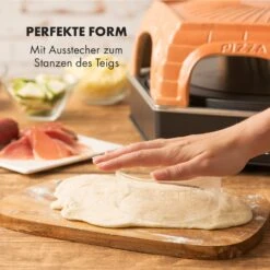 Capricciosa Pizzaofen 1500W Abdeckung Aus Terracotta Warmhaltefunktion -Einrichtungsgeschäft 10032597 de 0003 logo