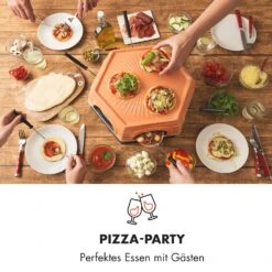 Capricciosa Pizzaofen 1500W Abdeckung Aus Terracotta Warmhaltefunktion -Einrichtungsgeschäft 10032597 de 0005 logo