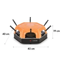 Capricciosa Pizzaofen 1500W Abdeckung Aus Terracotta Warmhaltefunktion -Einrichtungsgeschäft 10032597 yy 0009 logo