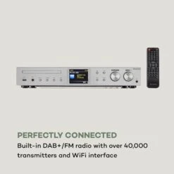 ITuner CD HiFi-Receiver Internet/DAB+/ FM Radio CD-Player WiFi Silber 13 ITuner CD HiFi-Receiver Internet/DAB+/ FM Radio CD-Player WiFi Silber -Einrichtungsgeschäft 10032754 uk 0003 logo