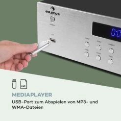 AV2-CD850BT 4-Zonen Stereo-Verstärker 8x50W RMS Bluetooth USB Silber -Einrichtungsgeschäft 10032758 de 0003 logo