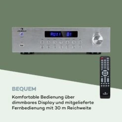 AV2-CD850BT 4-Zonen Stereo-Verstärker 8x50W RMS Bluetooth USB Silber -Einrichtungsgeschäft 10032758 de 0006 logo
