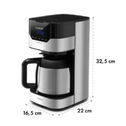 Kaffeemaschine Arabica 800W EasyTouch Control Silber/schwarz 13 Kaffeemaschine Arabica 800W EasyTouch Control Silber/schwarz -Einrichtungsgeschäft 10032772 yy 0007 logo